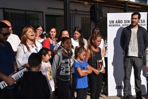 Flavio Raina Homenaje a un año de la muerte de Vanesa Castillo.