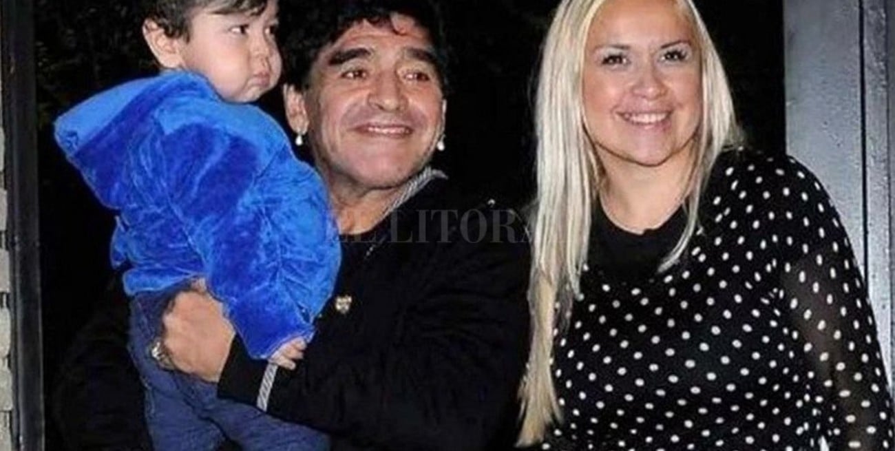 Difunden el audio que Maradona le envió al actual novio de Verónica Ojeda
