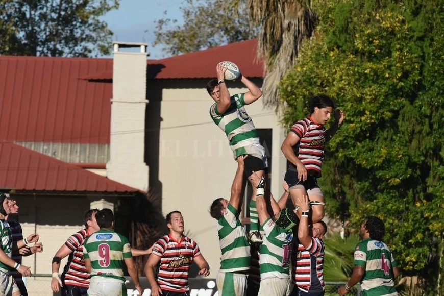 ELLITORAL_372167 |  Mauricio Garín Santa Fe Rugby Club y CRAR protagonizaron el cotejo que determinó las posiciones finales de la Zona A.