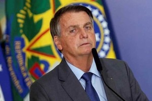 ELLITORAL_407023 |  Gentileza Jair Bolsonaro, presidente de Brasil. ¿Es eso lo que ustedes quieren para nuestra patria? , advirtió sobre la izquierda.