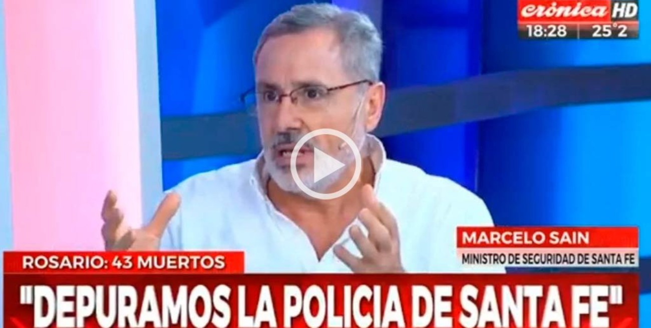 Marcelo Saín: "Vine a descansar a Buenos Aires porque si me quedo allá me cagan a tiros"