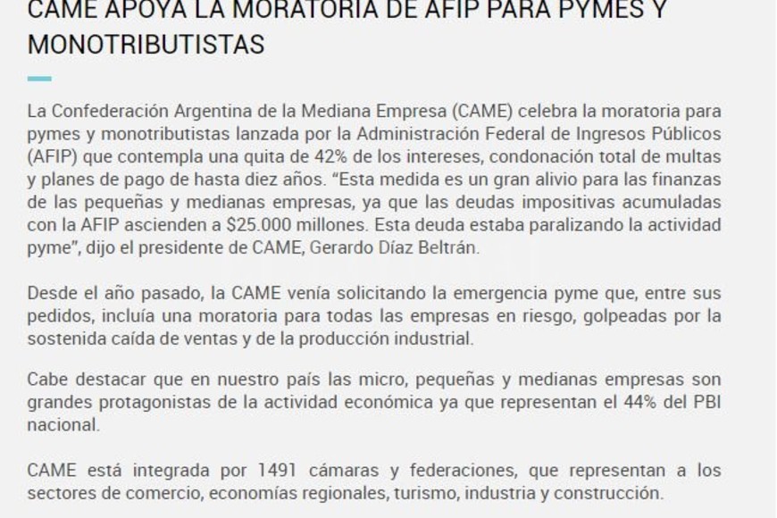 ELLITORAL_283010 |  CAME