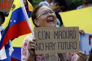 ELLITORAL_221095 |  dpa Cada vez más complicada la situación del país socialista, Venezuela.