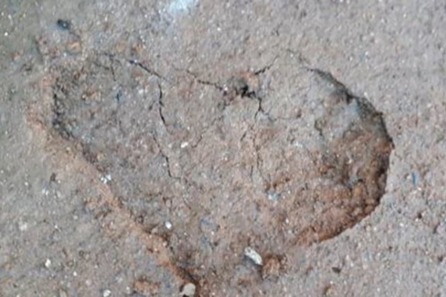 ELLITORAL_280125 |  Gentileza Uno de los agujeros que se encontraron en Machu Picchu, tras la irrupción de los turistas en la ciudadela.