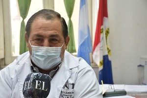 ELLITORAL_366823 |  Flavio Raina Juan Pablo Poletti, Director del Hospital José María Cullen.