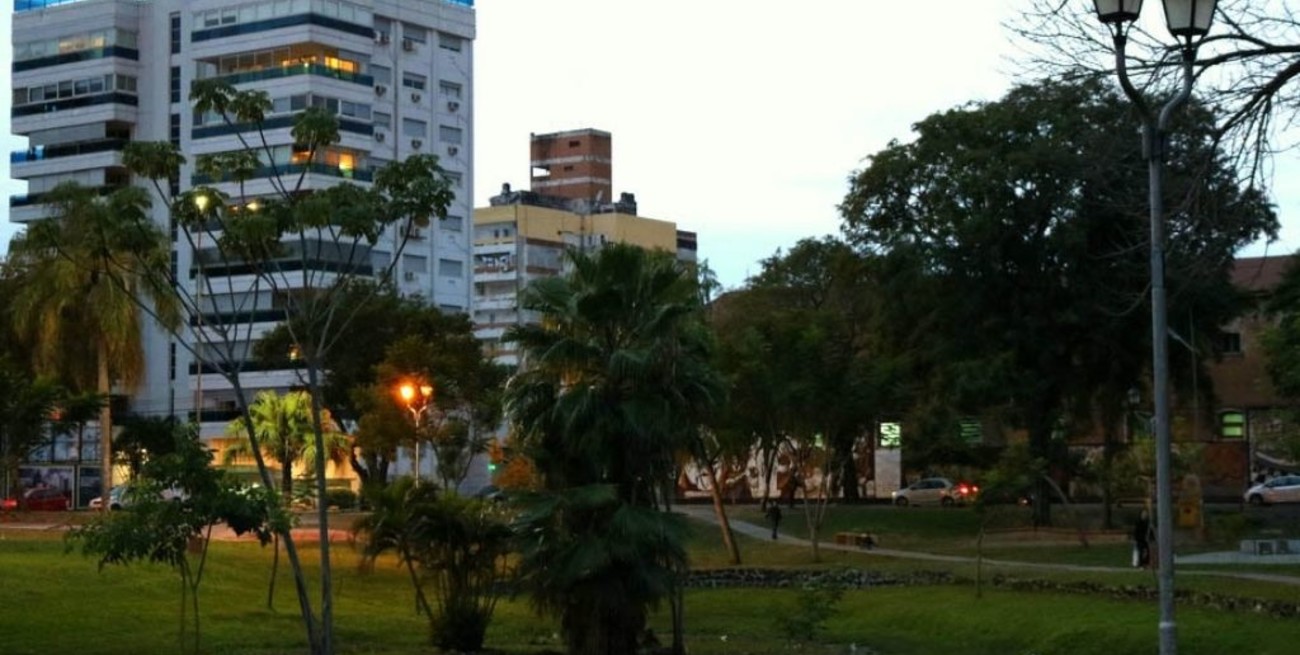 Insólito: a los gritos en una plaza de Corrientes y sus amigos afirman que estaba poseído