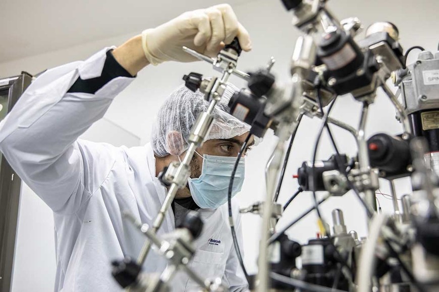 ELLITORAL_331692 |  Gentileza. Producción de vacunas.