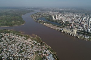 ELLITORAL_385213 |  Fernando Nicola 2020.04.22 Bajante rio río Paraná 0 87 cm Foto Fernando Nciola