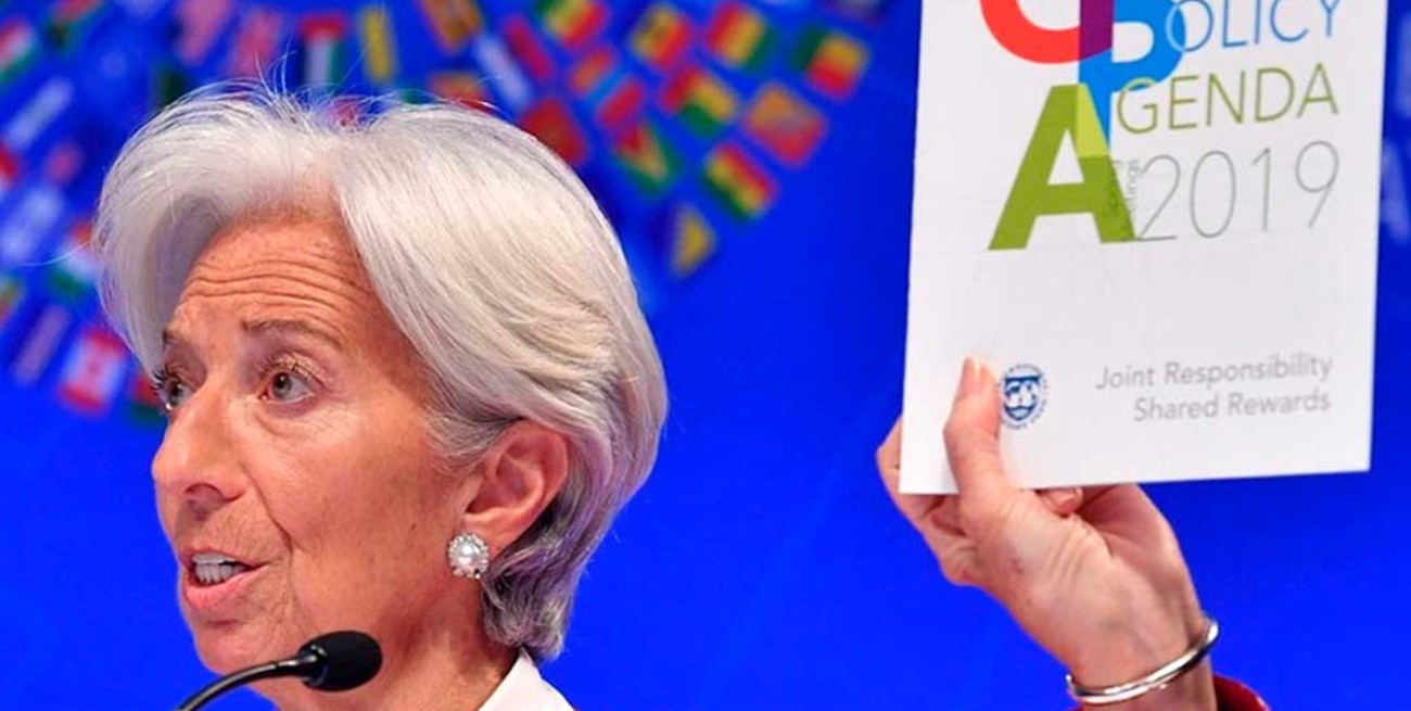 FMI: Christine Lagarde afirmó que la economía argentina "empieza a repuntar" 