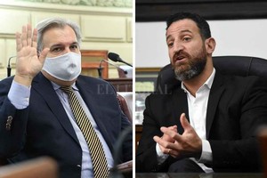 ELLITORAL_333190 |  El Litoral Pablo Farías, presidente de Asuntos Constituciones de Diputados, rol clave para articular con Senado. Sukerman trabajó la adhesión con sindicalistas y legisladores.