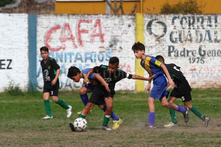 ELLITORAL_374759 |  Pablo Aguirre El semillero. En fútbol, la institución cuenta con todas sus categorías, más la escuelita.