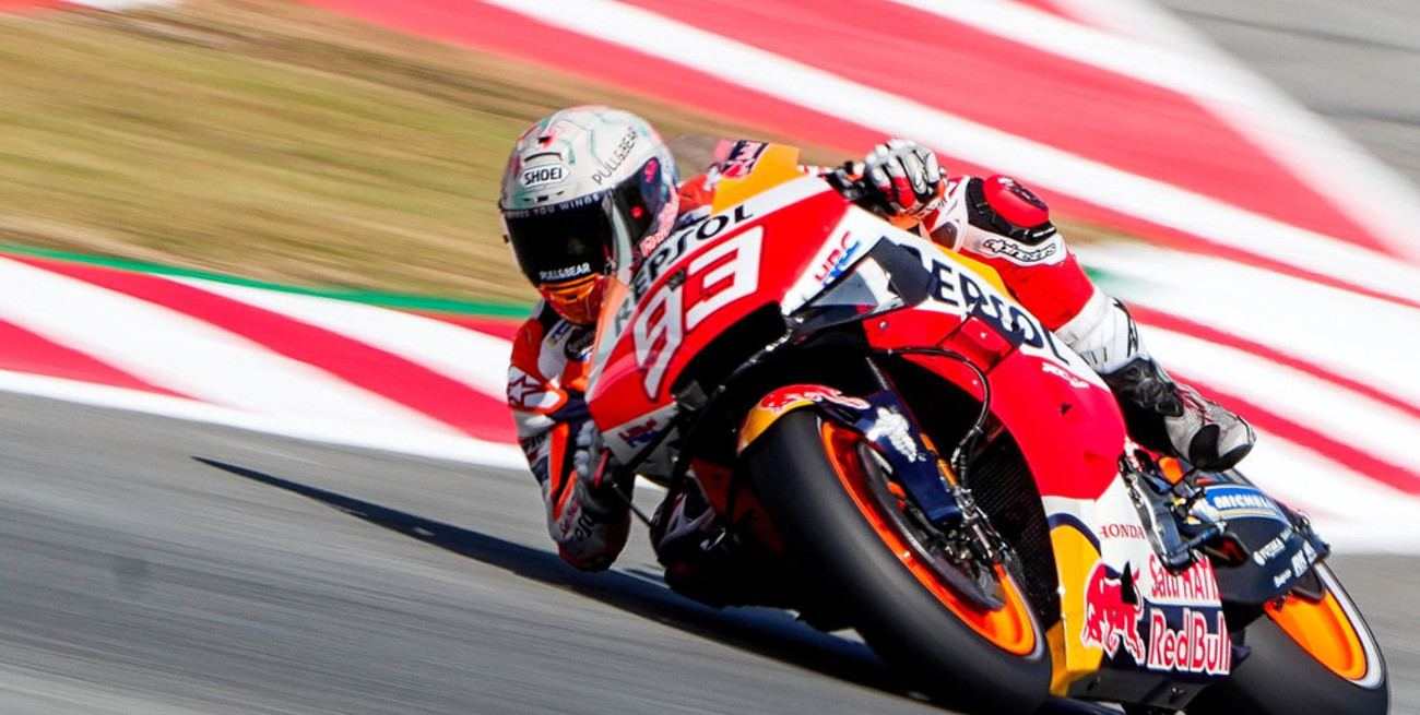 Marquez, el más rápido en MotoGP