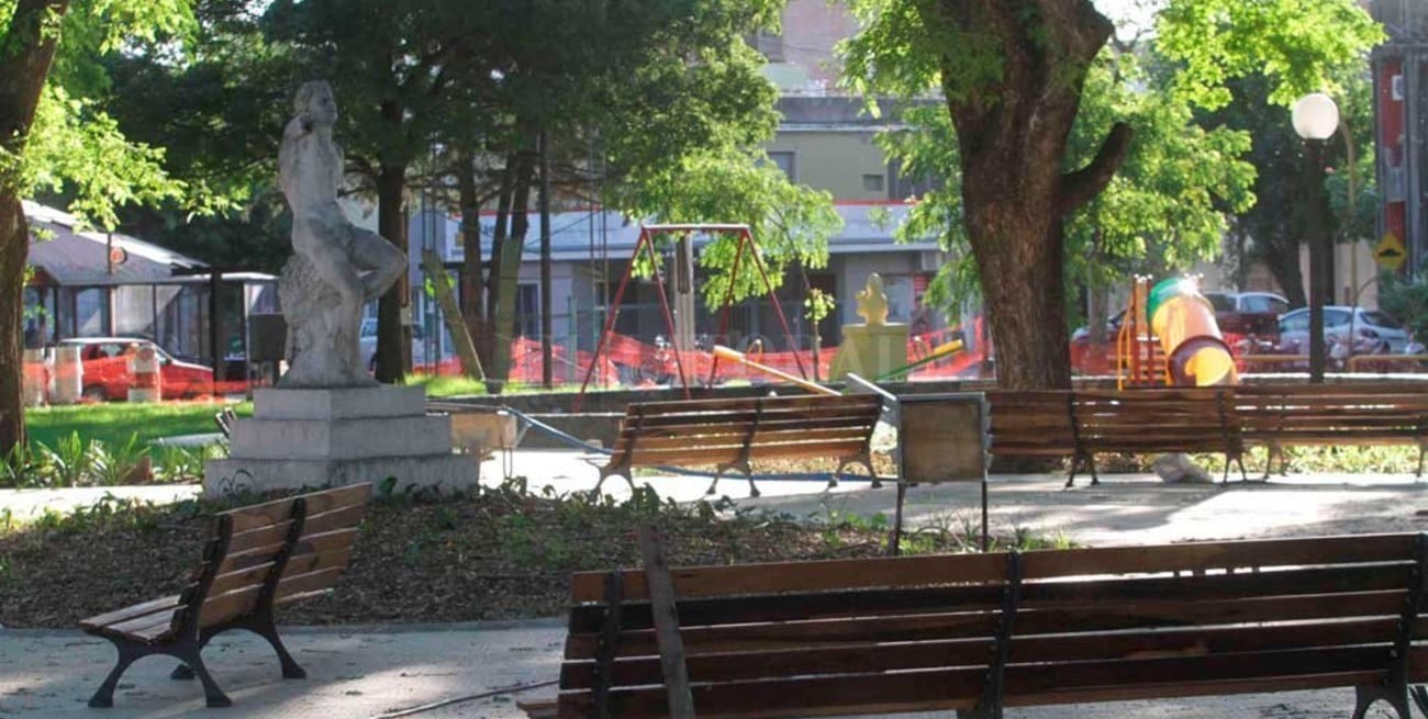 Se inaugura la renovada Plaza Pueyrredón El Litoral