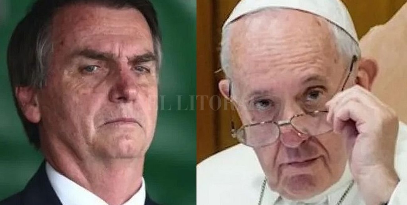 Incendio del Amazonas: Jair Bolsonaro le respondió al Papa Francisco