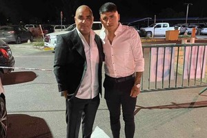 ELLITORAL_415674 |  Gentileza @martinsendoa Martín Sendoa y Facundo Farías en la Fiesta Provincial del Deporte en Santa Fe