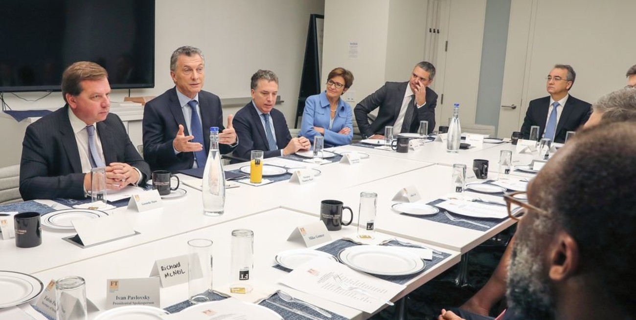 Macri se reunió con inversores en Nueva York