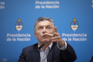 ELLITORAL_260127 |  Archivo (190812) -- BUENOS AIRES, agosto 12, 2019 (Xinhua) -- El presidente argentino, Mauricio Macri, habla durante una conferencia de prensa, en la Casa Rosada, en la ciudad de Buenos Aires, capital de Argentina, el 12 de agosto de 2019. Macri descartó el lunes realizar cambios en su gabinete de ministros y confió en que el oficialismo podrá revertir en octubre próximo el resultado adverso de las primarias realizadas el domingo en el país. (Xinhua/Martín Zabala) (mz) (vf) (ce)