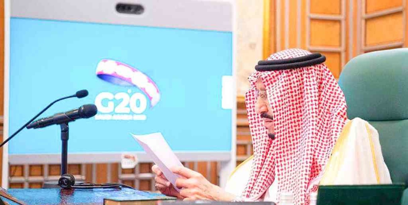 La cumbre del G20 se realizará de forma virtual el 21 y 22 de noviembre