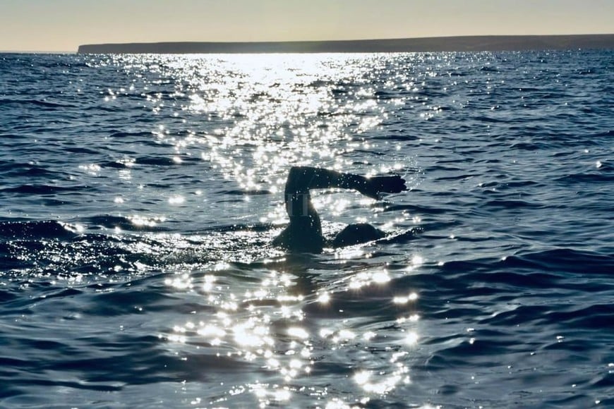 ELLITORAL_259542 |   Mientras nadaba sentí muchas emociones, pero eso me dio un envión , relató el nadador.