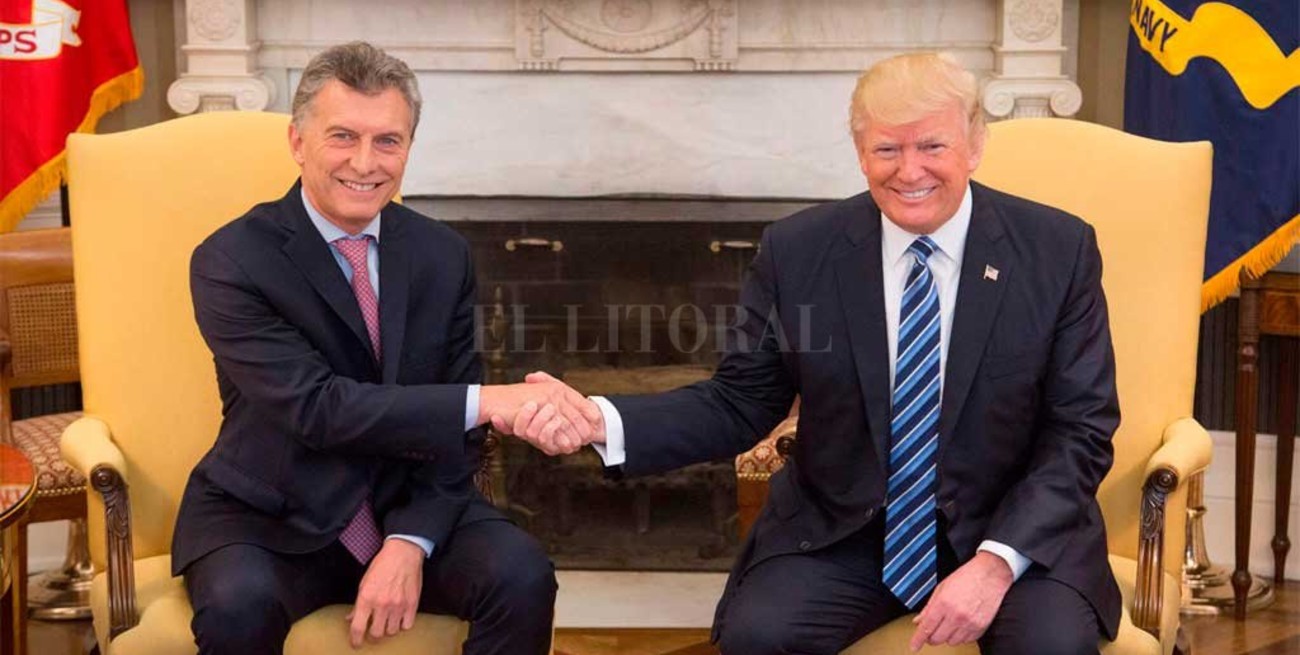 Macri recibe a Trump el viernes en Casa Rosada