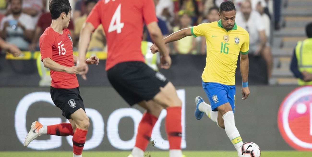 Brasil goleó a Corea del Sur