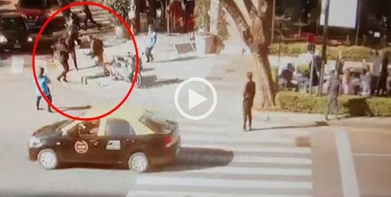 Difundieron el video del crimen del policía federal en Palermo