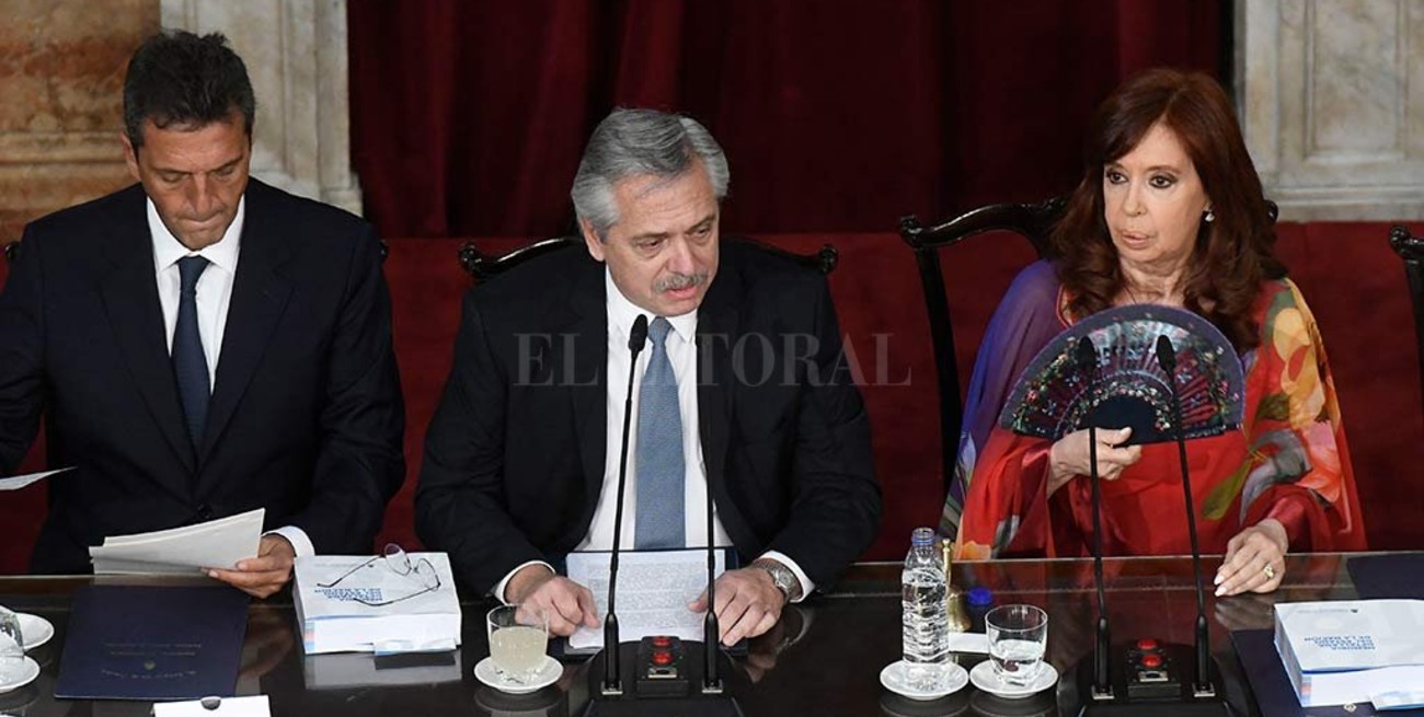 Alberto Fernández abrió el año legislativo