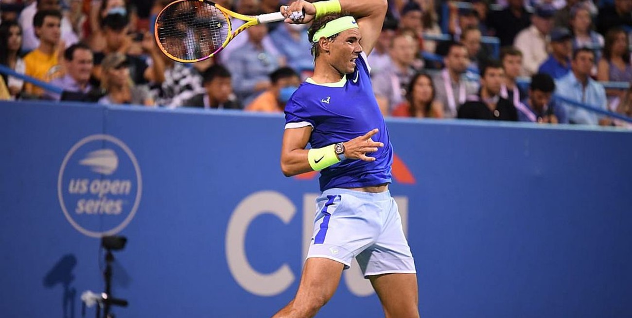 Rafael Nadal se bajó del Masters 1000 de Toronto