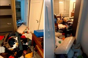 ELLITORAL_221319 |  Periodismo Ciudadano / WhatsApp El triste panorama con el que se encontraron los dueño de casa. Todo revuelto y  patas para arriba . Les robaron ahorros y alhajas de oro