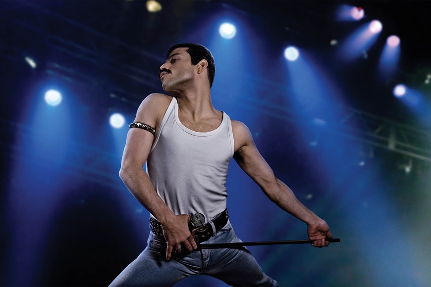 ELLITORAL_239033 |  20th Century Fox Bohemian Rhapsody  tiene amplias chances de sumar premios, en especial por la actuación de Rami Malek como Freddie Mercury.