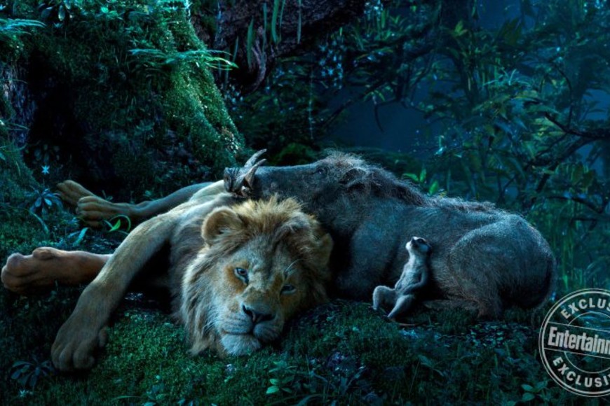 ELLITORAL_245321 | Entertainment THE LION KING
Simba (voiced by JD McCrary), Timon (voiced by Billy Eichner) and Pumbaa (voiced by Seth Rogen)