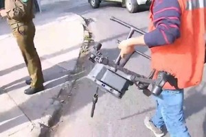 ELLITORAL_380506 |  Gentileza El drone que fue derribado por la selección de Chile por temor a espionaje argentino