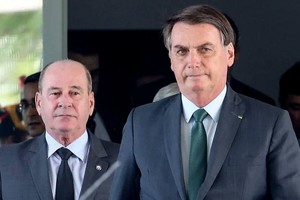 Captura digital Azevedo e Silva y Bolsonaro.
