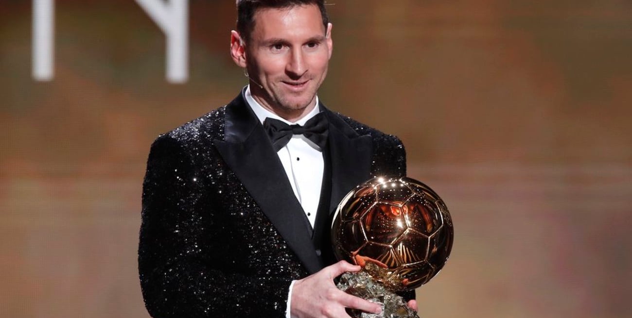 Lionel Messi ganó el Balón de Oro a mejor jugador del mundo durante la temporada 2021