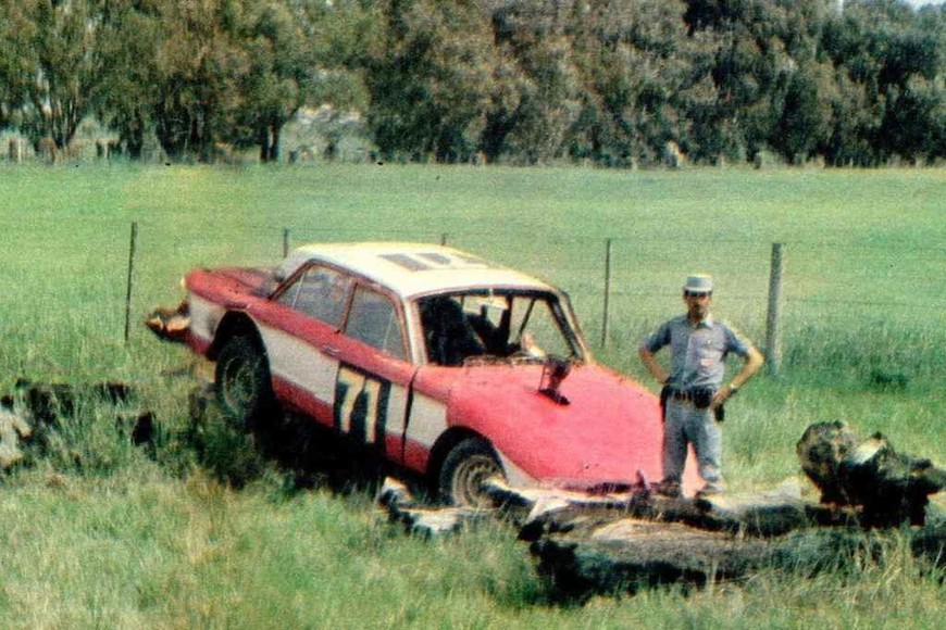 ELLITORAL_333426 |  Archivo Inolvidable II. El mediodía del 26 de octubre de 1980, cuando Galíndez murió en un accidente en una carrera de Turismo Carretera.