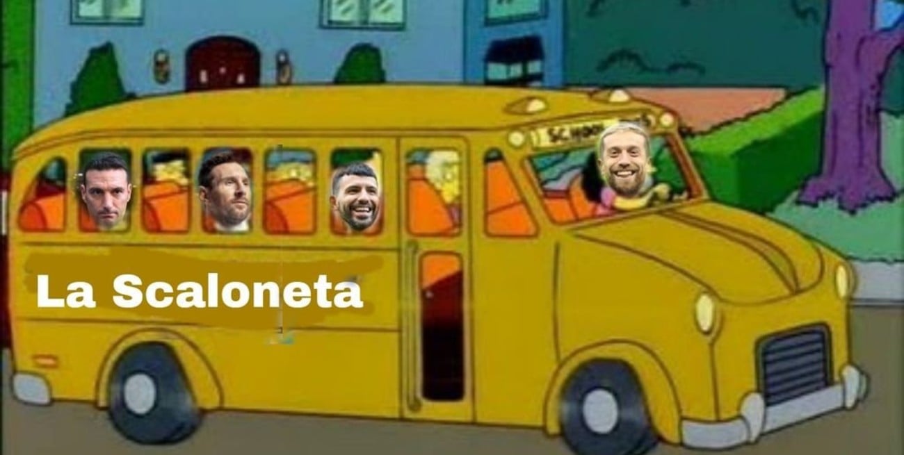 Los hinchas de Argentina se subieron a la "scaloneta" y... ¡hay memes!
