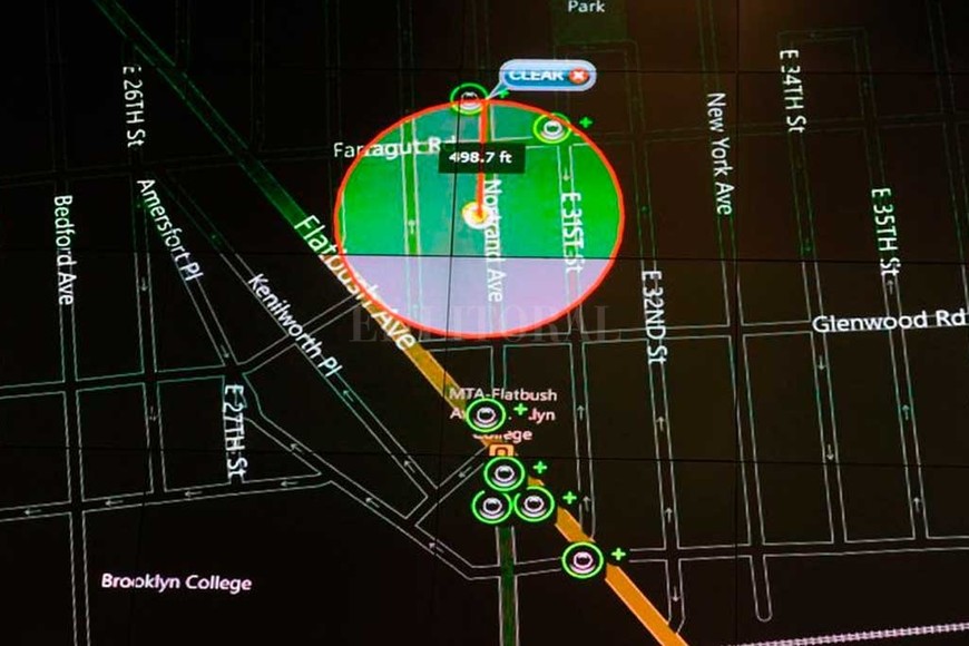 ELLITORAL_243603 |  Gentileza. El sistema triangula y detecta el lugar exacto donde ocurrió un disparo.