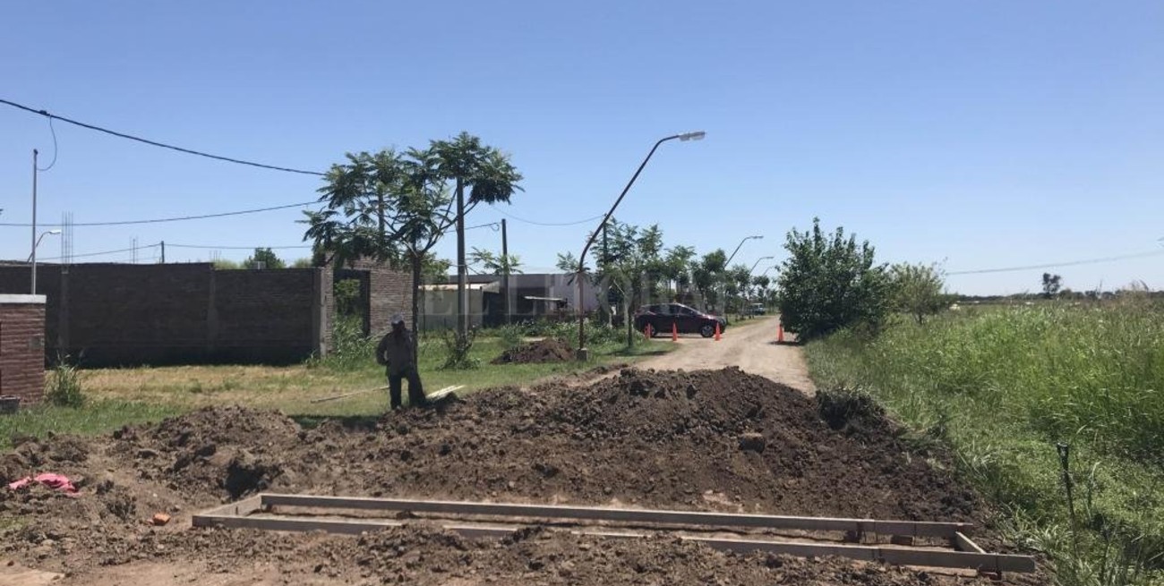 Colonia San José: amplían obras de desagües en la zona urbana