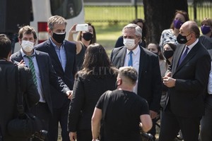 Marcelo Manera Visita del Presidente a Rosario.