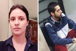 Archivo El Litoral Paola Tacacho, víctima de femicidio, y el autor del crimen, Mauricio Parada Parejas, quien se quitó la vida al verse rodeado.