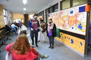 ELLITORAL_400988 |  Flavio Raina Hasta el viernes se otorgaron turnos entre las 7.30 y las 16 en el Hospital Alassia.