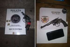 El Litoral La gran mayoría de las armas estuvieron involucradas en amenazas y una de ellas en un robo en la vía pública.