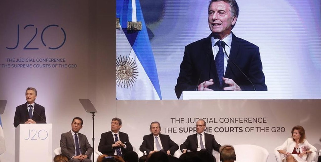 Macri: "Estamos combatiendo la corrupción y la impunidad" 