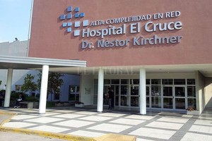 Captura digital Hospital El Cruce, de Florencio Varela.