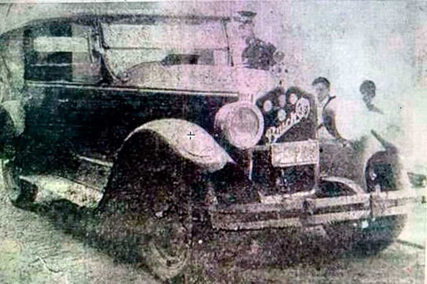 ELLITORAL_285485 |  Archivo. El auto usado por los malvivientes para realizar el atraco