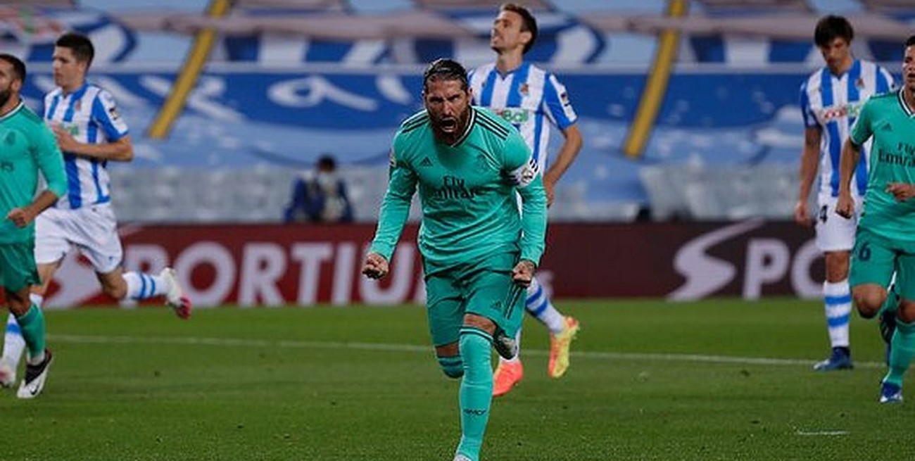 Real Madrid alcanzó a Barcelona en la punta de la liga española