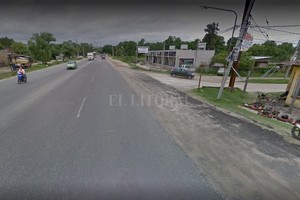ELLITORAL_259770 |  Google Maps La zona del accidente fatal