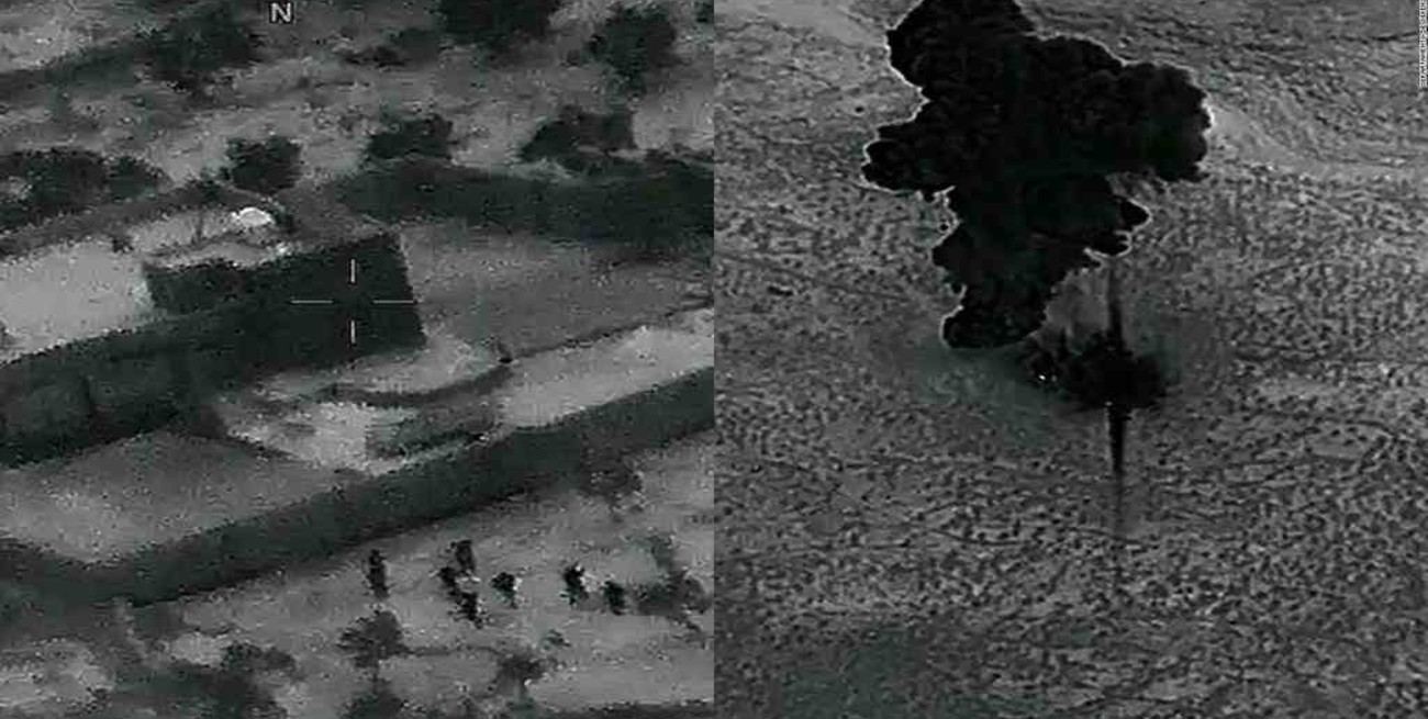 El Pentágono mostró fotos del operativo que terminó en la muerte del líder de ISIS