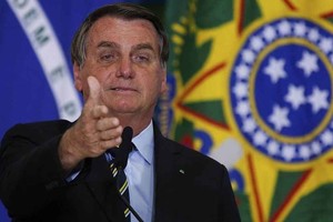 ELLITORAL_411601 |  Gentileza Jair Bolsonaro, presidente de Brasil.  La decisión de vacunarse es de cada uno de ustedes , dijo a la población.
