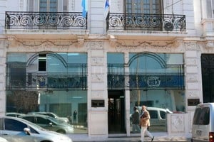 ELLITORAL_356719 |  Archivo El Litoral La sede del Ministerio de Trabajo de Santa Fe, sobre calle Rivadavia.